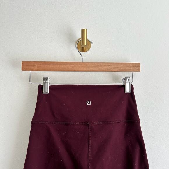 Lululemon Align Pant in Red Merlot 4 - Picture 5 of 6